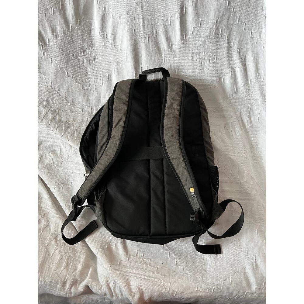 Case Logic Gray Padded Computer Backpack - Picture 4 of 5